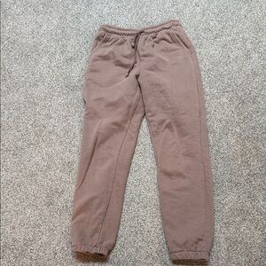 SHEIN Women's Brown Jogger Pants